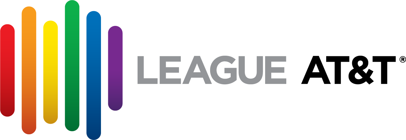 AT&T Pride Microsite - Logo: League AT&T